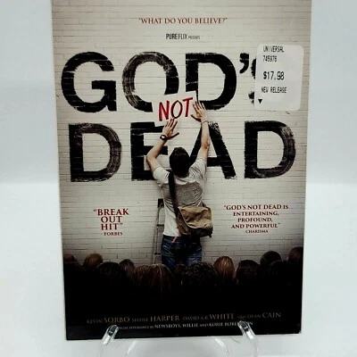 Gods Not Dead Christian Faith Drama DVD Movie Willie Robertson Dean Cain New - Image 1 of 3