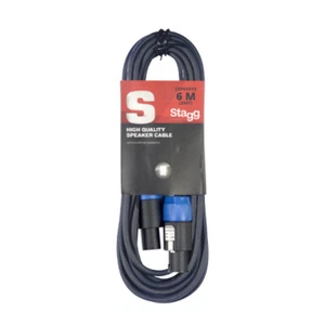 STAGG SSP6SS15 ❘ Cable de altavoz ❘ 1x Speakon - 1x Speakon ❘ 6m - Imagen 1 de 1