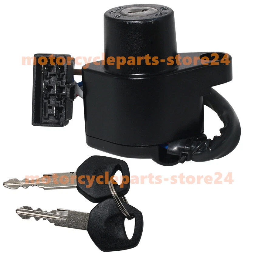 INTERRUPTOR DE ENCENDIDO Y LLAVES para Kawasaki EN500 Vulcan 500 LTD 1996-2009 27005-0032 Foto 1 de 4