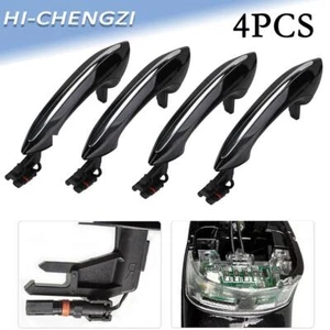 4pcs Exterior Comfort Access Door Handle w/ LED For BMW F01 F02 F06 F10 F11 F18 - Picture 1 of 6
