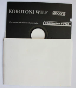 Kokotoni Wilf  COMMODORE 64  C64 128 Spiel original  5.25" Diskette  Disk - Bild 1 von 1