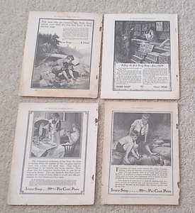 Ivory Soap 1912 Advertisement Lot of 4 - Picture 1 of 1