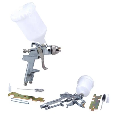 STEEL CORE 2 Pcs HVLP Gravity Feed Air Spray Gun Kit