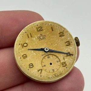 29.2mm Mens Running Smiths De Luxe Cal 44 Shockproof Swiss Watch Movement PARTS - Picture 1 of 17
