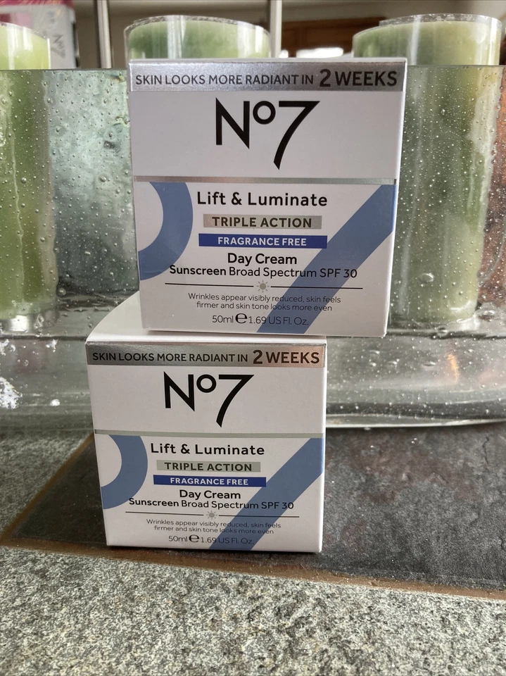 No7 Lift & Luminate Triple Action Day Cream - 1.69 oz