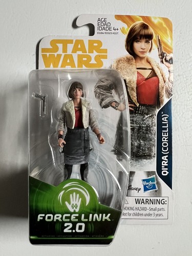 Star Wars Action Figure Qi'ra Corellia 9 Cm – Force Link 2.0 Compatibile