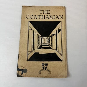 The Coathamian Floreat Domus Vol. VI April 1935 Vintage Grammar School Magazine - Picture 1 of 14