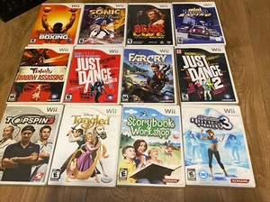 Lot of 12 Nintendo Wii Video Games - Imagen 1 de 1