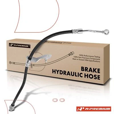 Brake Hydraulic Hose Front Passenger RH Side for Kia Rio 2012-2017 with Bracket - Image 1 of 4