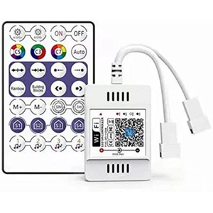 LED Pixel Light WiFi RF Remote Controller For WS2812B WS2811 RGB Strip Lights - Picture 1 of 14