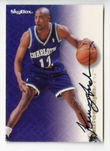 1996-97 Skybox Basketball Kenny Anderson Autographics Auto