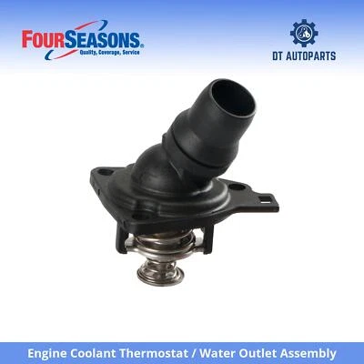 For 03-11 Honda Element Engine Coolant Thermostat / Water Outlet Assy 4 Seasons - Image 1 of 4