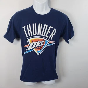 Fanatics Oklahoma City Thunder Shirt S Small Blue Tee NBA Basketball #7 / A48 - Picture 1 of 3