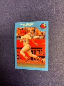 1986 Louisville Redbirds #15 Alan Knicely - Rare Team Issue Minor League Card