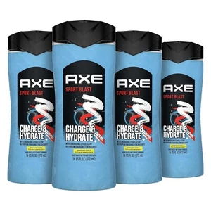 AXE Body Wash Charge and Hydrate Sports Blast Energizing Citrus Scent (4 Pack ) - Picture 1 of 5