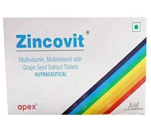 Zincovit Multivitamin Multimineral With Grape Seed Extract 150 Tablets - Picture 1 of 3