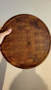 Vintage Dansk Teak Wood Jens Quistgaard Cutting Serving Cheese Board - Picture 1 of 2