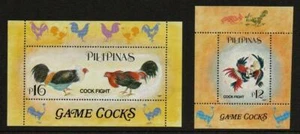 PHILIPPINES 1997 SGMS3043 GAMECOCKS 2 X MINISHEETS  MNH - Picture 1 of 1