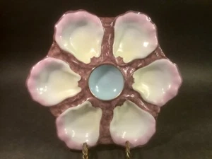 Antique French Porcelain Oyster Plate c.1800's - Picture 1 of 13