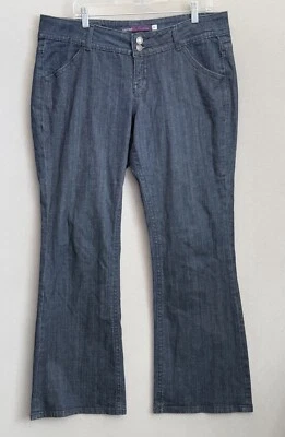 Vigoss Collection Jeans Women’s Size 16 Bootcut Flare Leg Mid-Rise Blue Denim - Image 1 of 4