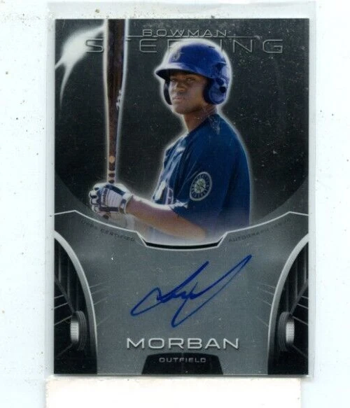 JULIO MORBAN 2013 Bowman Platinum Prospect Auto Autograph #AR-JMO - Image 1 of 1