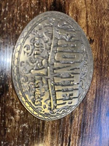 Vintage Frontier Hotel Casino Las Vegas, Nevada Western Metal Belt Buckle - Picture 1 of 2
