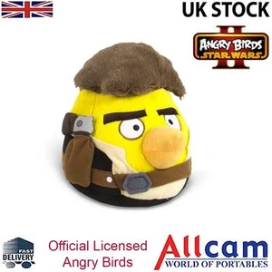 Angry Birds Star Wars II Large 8" Cuddly Toy/ Soft Plush Toy - Han Solo, New - Picture 1 of 2