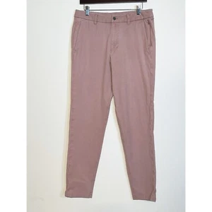 LULULEMON Commission Pant Slim Fit Mens Sz 32 Earth Dye Color Clay M5ACNS Cotton - Picture 1 of 6