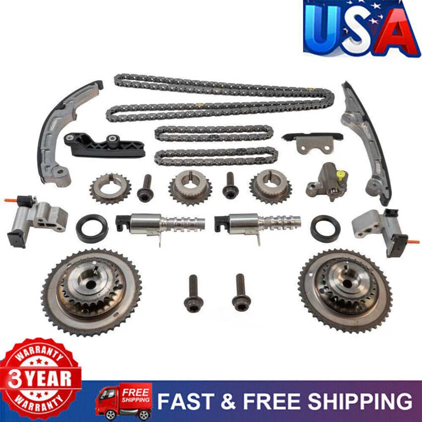 Engine Timing Chain Kit for Ford Flex 3.5L V6 2009 2010 2011 Taurus 3.5L V6  - Image 1 of 4