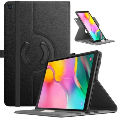 Case For 2019 Samsung Galaxy Tab A 10.1" SM-T510 T515 Leather 360° Smart Cover - Image 1 of 4