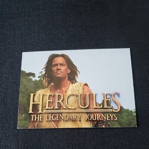 1996 Topps Hercules The Legendary Journeys Card #1 Header Card