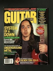 Guitar World Magazine July 2005 Daraon Malakian No ML - Bild 1 von 2