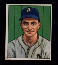 1950 Bowman #234 Bobby Shantz RC A's No Copyright Tiny Wrinkle Stain LOOK! SV