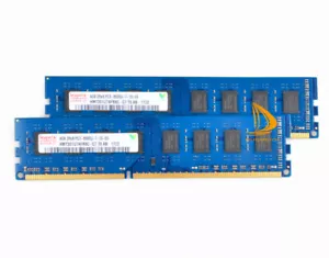 Hynix DDR3 8 GB RAM 2x 4GB 1066MHz PC3-8500U PC8500 240PIN DIMM Desktop memory - Picture 1 of 8