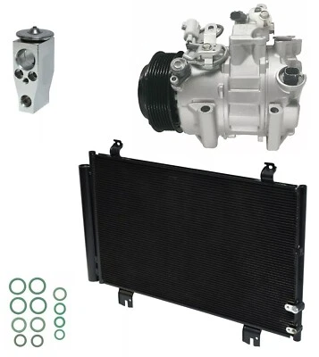 RYC Reman AC Compressor Kit With Condenser EE69A Fits Lexus GS350 3.5L V6 2014 - Image 1 of 4
