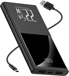 22.5W Power Bank USB-C Pack Backup Battery Fast Charger For All mobile phones - Picture 1 of 12