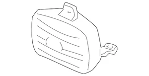 Genuine GM Fog Lamp Assembly 05978202 - Picture 1 of 2