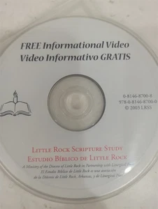 Little Rock Scripture Study Informational Video CD (Religious, English/Spanish) - Picture 1 of 3