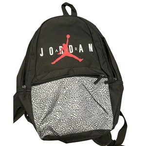 Nike Air Jordan Jumpman Backpack Black Elephant Print 13" Laptop Bag NWT - Picture 1 of 2