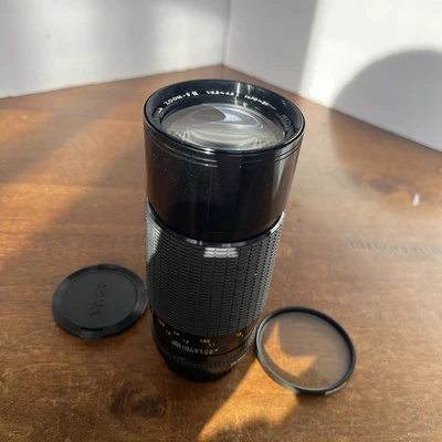 MONTAJE OBJETIVO SIGMA ZOOM II 70 - 250 mm 1:3,5 a 4,5 CON ESTUCHE EXCELENTE Pentax K Foto 1 de 4