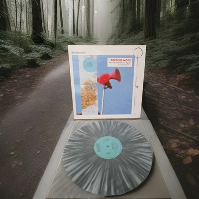 Depeche Mode Never Let Me Down 1987 Tsangarides Mix Maxi- 12"Gray Marble NMvinyl Foto 1 de 4