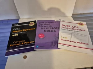GCSE Physical Education AQA Revision Guide Bundle Lot, CGP, Pearson, Edexcel - Picture 1 of 5