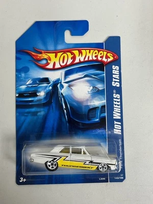 Ford Thunderbolt 2007 Hot Wheels 143 All Stars variante blanca blanco 5 radios A122 Foto 1 de 2