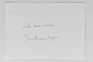 Jonathan Lynn -  - original Autogramm -  - ca. 10x15cm - Schriftstück - Picture 1 of 1