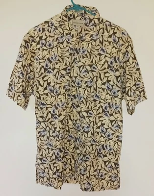 NEW Cutter & Buck Size S/P Men's Tropical Aloha Shirt - Image 1 of 3
