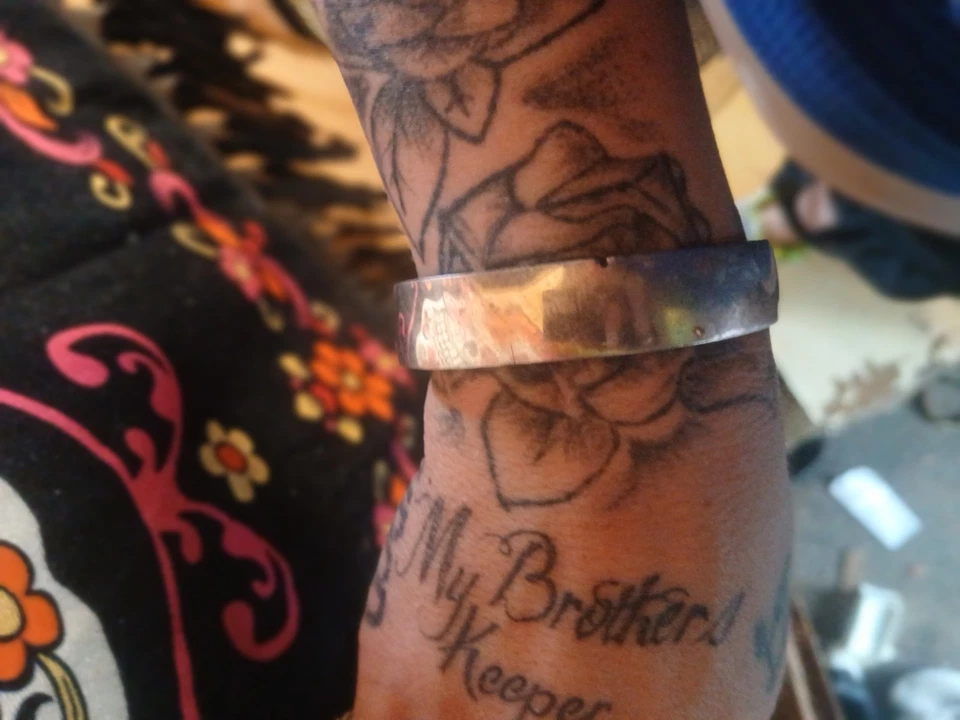 Tiffany & Co. Stamped 925 Sterling Silver Cuff Bracelet - Image 1 of 3