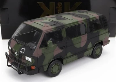 MODELLINO FURGONE STATICO KK VOLKSWAGEN T3 MINIBUS GERMAN ARMY 1987 SCALA 1/18 - Immagine 1 di 4