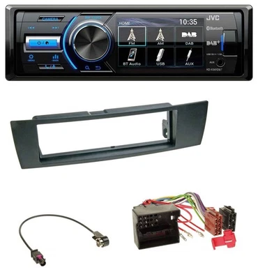 JVC Bluetooth MP3 USB DAB Autoradio für BMW 1er E87 3er E90-3 X1 E84 Z4 E89 - Bild 1 von 4