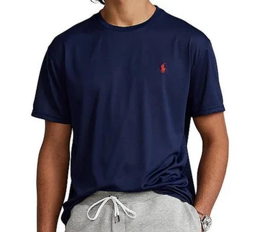 Polo Ralph Lauren Calce Clásico Rendimiento Jersey Manga Corta Camiseta Azul Marino XL Foto 1 de 4