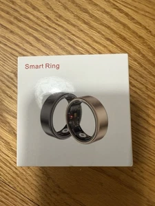 JRing Smart Ring Heart Rate Monitor Blood Pressure Tracker Size 8 - Picture 1 of 3